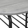 3 Pieces Dining Table Set, Small, Contemporary & Modern - Gray - Image 7