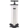 Manual Oil Extractor Pump 9L Capacity For Automotive Fluids - White / Black - Image 6