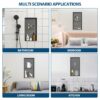 13" X 25" Stainless Steel Shower Niche Double Shelf With Corrosion Resistance - Gunmetal Black - Image 9