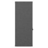 Metal Wall Mounted Tool Storage Cabinet With Locking Door, 1 Shelf, Metal - White - Image 15