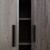 Mia Farmhouse Shoe Cabinet With 6 Shelves - Gray - Image 5