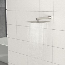 Rainfall Shower Head 16" Square 304 Stainless Steel - Brushed Nickel