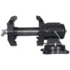 5" Multi Jaw Rotating Bench Vise, 360 Degree Swivel Clamp Metal - Black - Image 2