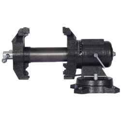 5" Multi Jaw Rotating Bench Vise, 360 Degree Swivel Clamp Metal - Black