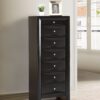 Marilla - 7 Drawer Lingerie Chest - Black - Image 6