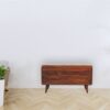 Curved Blanket Box - Chestnut - Image 11