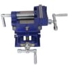 Industrial Quality Cross Slide Vise 3", Drill Press Metal Milling 2 Way X - Y - Blue - Image 4