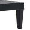 Outdoor Chaise Lounges (Set of 2) With Adjustable Backrest Polypropylene Resin For Patio, Poolside Or Beach - Black - Image 19