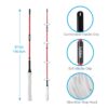 Ultra Fine Fiber Twist Mop With 57.5 Inch Long Handle For Dry And Wet Floor Cleaning - Red - Image 3