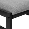 3 Piece Dining Table Set, Small, Drop Leaf, Contemporary & Modern - Gray - Image 10