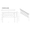 Shaker - King 5 Piece Bedroom Set With LED Lighting And Construction - White - Image 3