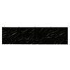 Modern Sideboard With Four Doors, Metal Handles & Legs And Adjustable Shelves Kitchen Cabinet - Black - Image 8