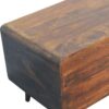 Curved Blanket Box - Chestnut - Image 9