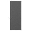 Metal Wall Mounted Tool Storage Cabinet With Locking Door, 1 Shelf, Metal - White - Image 14