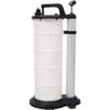 Manual Oil Extractor Pump 9L Capacity For Automotive Fluids - White / Black - Image 4