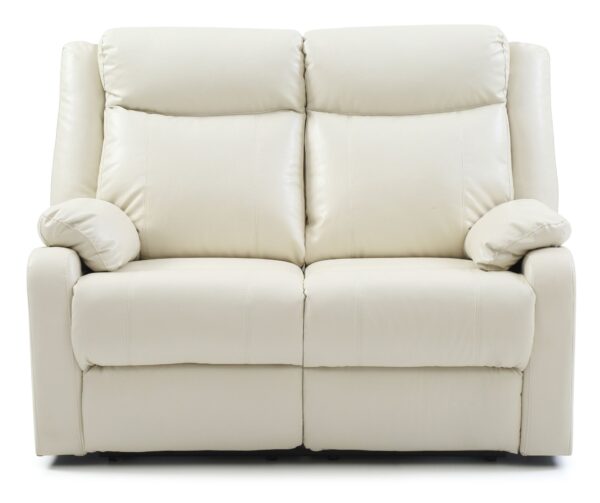 Stylish Reclining Love Seat For Two - Pearl