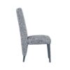 Stacey - Dining Chair With Extended Back (Set of 2) - Gray / White - Image 4