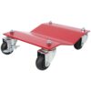 Heavy Duty Steel Vehicle Dollies With Brakes 2500Lbs Capacity Red 4 Pack - Red - Image 7