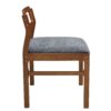 5 Piece Extendable Wood Square Dining Table Set With 2 Drop Leaves, Compact Storage Shelf Kitchen Table Set With Upholstered Chairs For 4 - Brown - Image 19