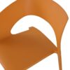 1 Piece Designed Single Chair, UV Resistant, Waterproof And Wear Resistant - Tropical Orange - Image 5