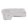 Right Arm Facing Sectional Sofa With Recline And Storage - White - Image 4