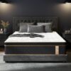 10" King Plush Hybrid Mattresses With Memory Foam, Individual Pocket Spring Motion Isolation Edge Support - White / Black - Image 3