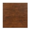 5 Piece Extendable Wood Square Dining Table Set With 2 Drop Leaves, Compact Storage Shelf Kitchen Table Set With Upholstered Chairs For 4 - Brown - Image 13