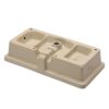 28 X 14" Modern European Inspired Ceramic Rectangular Undermount Bathroom Sink With Overflow In - White - Image 8
