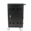 Mobile Charging Cart For Tablets Laptops 35 Device Capacity Matt Metal - Matt Black - Image 4