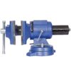 Heavy Duty 5" Multi Jaw Rotating Bench Vise With 360 Degree Swivel Base And Head - Blue - Image 6