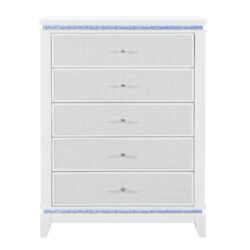 Adalid - Chest With LED Lighting - White