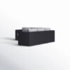 Luxurious Wicker Patio Sectional With Weather Resistant Sunbrella Cushions - Black - Image 12