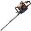 26Cc Gas Powered Hedge Trimmer With Double Sided Blade And Recoil Start - Orange - Image 11