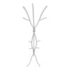 Coat Rack, Hall Tree, Free Standing, 11 Hooks, Entryway, Contemporary & Modern - Silver - Image 5