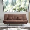 Lionel - Sofa Bed - Chocolate - Image 3