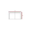 Outdoor Loveseat With Cushions - Gray Mix - Image 7