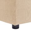 Cleo - Modular Upholstered Deep Seating Patio Armless Loveseat Axroma Olefin - Almond Beige - Image 3
