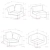 Jasmine - Corner Sectional Sofa - Gray - Image 16
