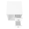 Office, File Cabinet, Printer Cart, Rolling File Cabinet, Mobile, Storage, Contemporary & Modern - White - Image 5