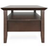 Acadian - Coffee Table With Drawer - Brown - Image 5