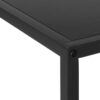 Corner Accent Console Table For Entryway, Contemporary & Modern - Black - Image 6