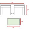 2 Person Sectional Seating Group With Cushions - Gray Mix - Image 3