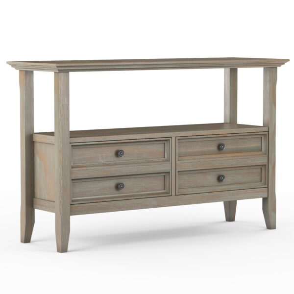Amherst - Console Sofa Table - Distressed Gray