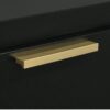 4 Drawer Bedroom Chest With Furniture - Black / Gold - Image 6
