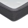 10" Full Size Hybrid Mattress In A Box, Gel Memory Foam Mattress Top With Pocket Coil Base - Gray / White - Image 7