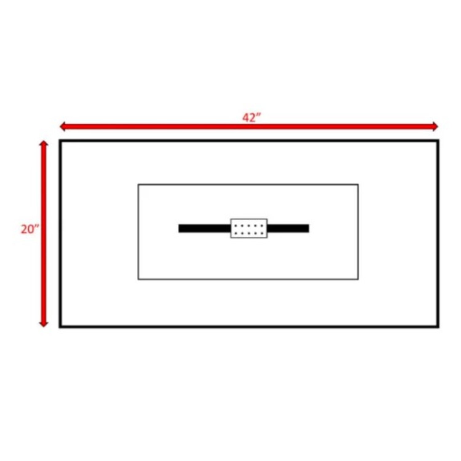 Propane / Natural Gas Fire Pit Table - Charcoal - Image 3