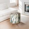 Oval Accent Ottoman - Multi - Image 5