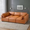 Reno - Modular Sofa - Cognac - Image 4