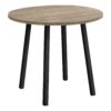 3 Piece Drop Leaf Dining Table Set, Contemporary & Modern - Taupe - Image 10