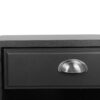 Cleary - Contemporary Wood Nightstand With Drawer - Black - Image 13